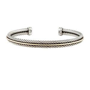 David Yurman Two-Tone Cable Bracelet